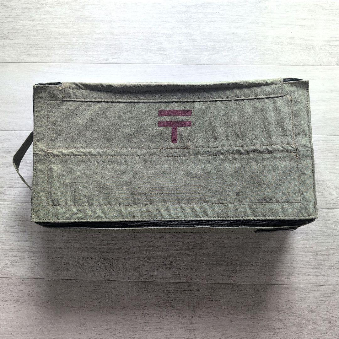 郵便局オリーブグリーン収納ボックス