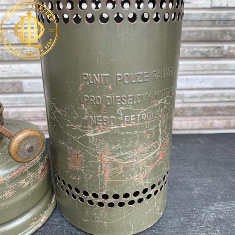 旧チェコ 軍 軍用燃料ストーブ（フィールドストーブ）専用ケース付属