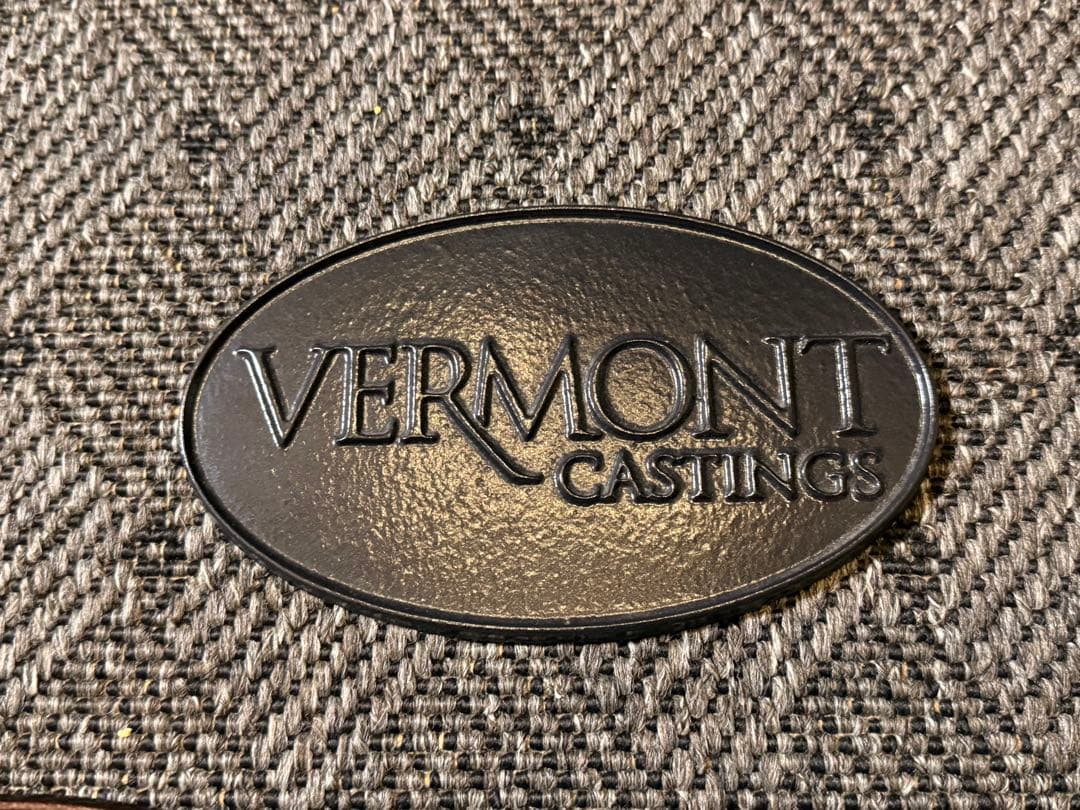 VERMONT CASTINGS 鋳鉄製　エボニー色 カラーサンプルプレート
