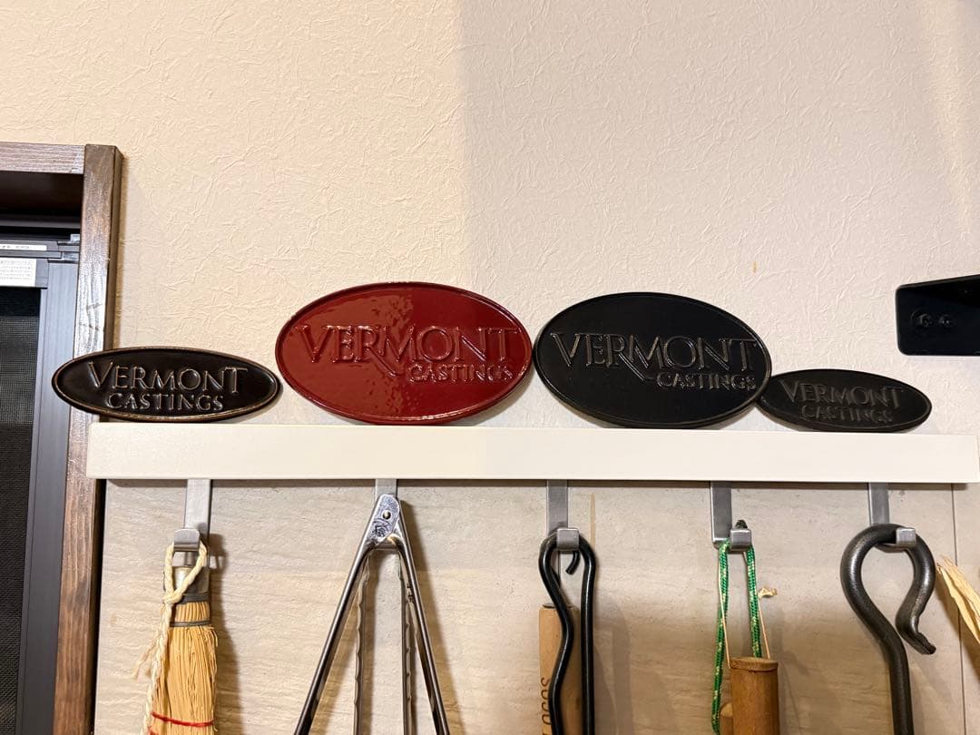 VERMONT CASTINGS 鋳鉄製　エボニー色 カラーサンプルプレート