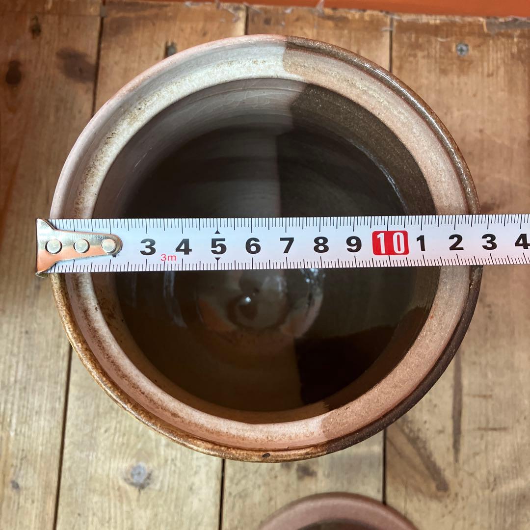 C-壁 茶道具 昇丈作 水指 茶道 陶器 陶磁器 工芸品 美術品 骨董 古道具和