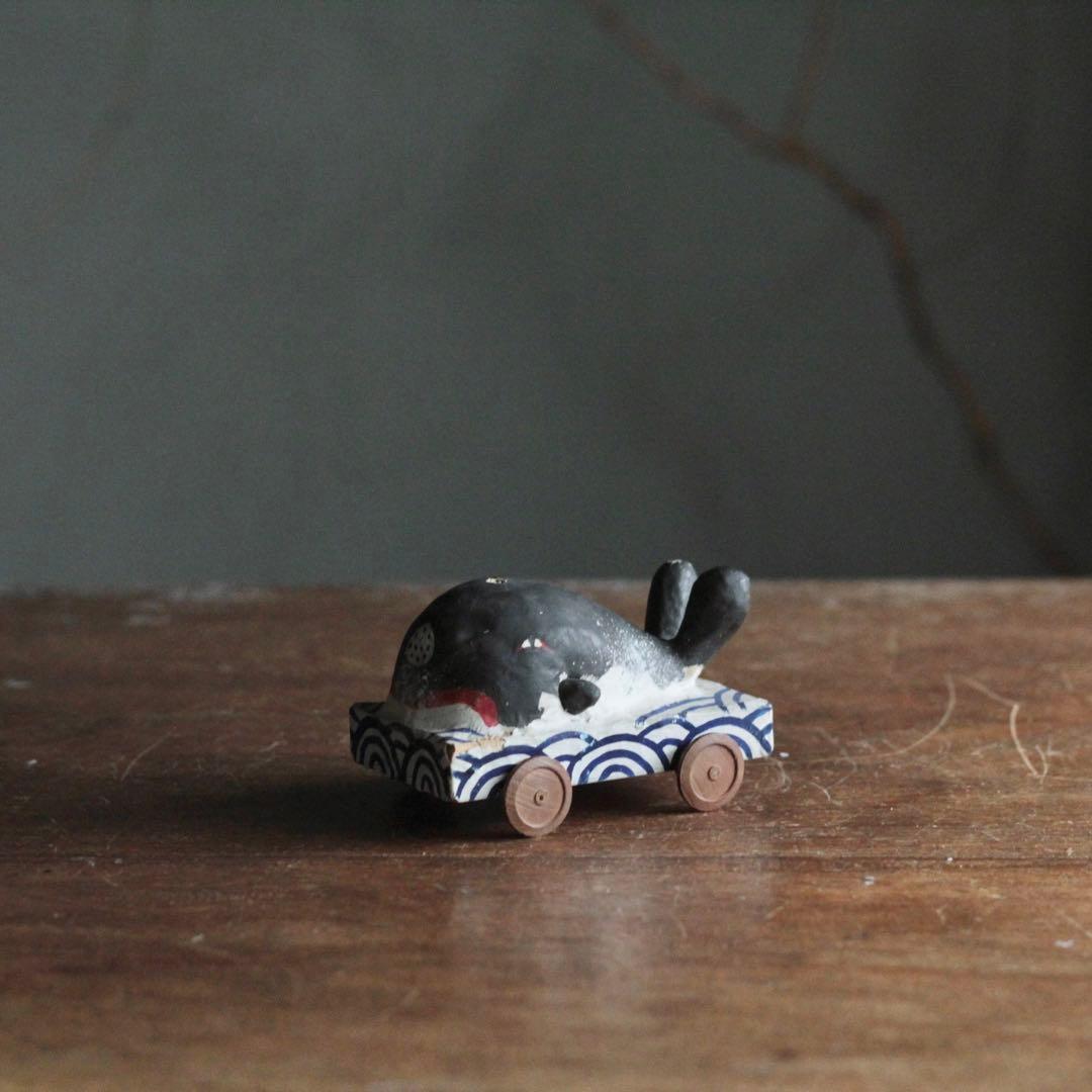 鯨の潮吹き 長崎くんち 郷土玩具 郷土人形 古道具 アンティーク 中善作