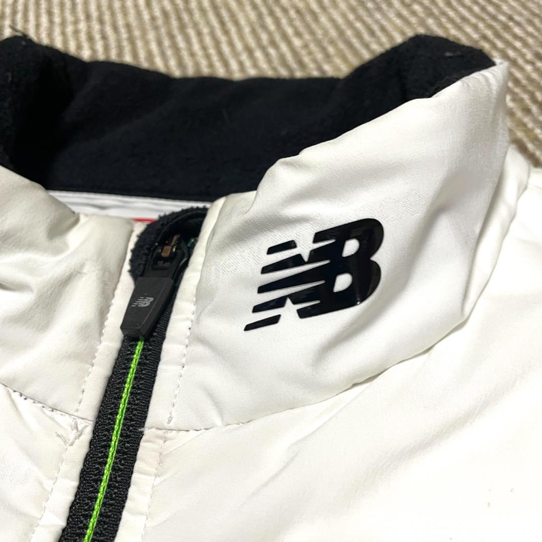 【フォロー割】 良品 ニューバランスゴルフ ダウンベスト サイズ4 ホワイト系