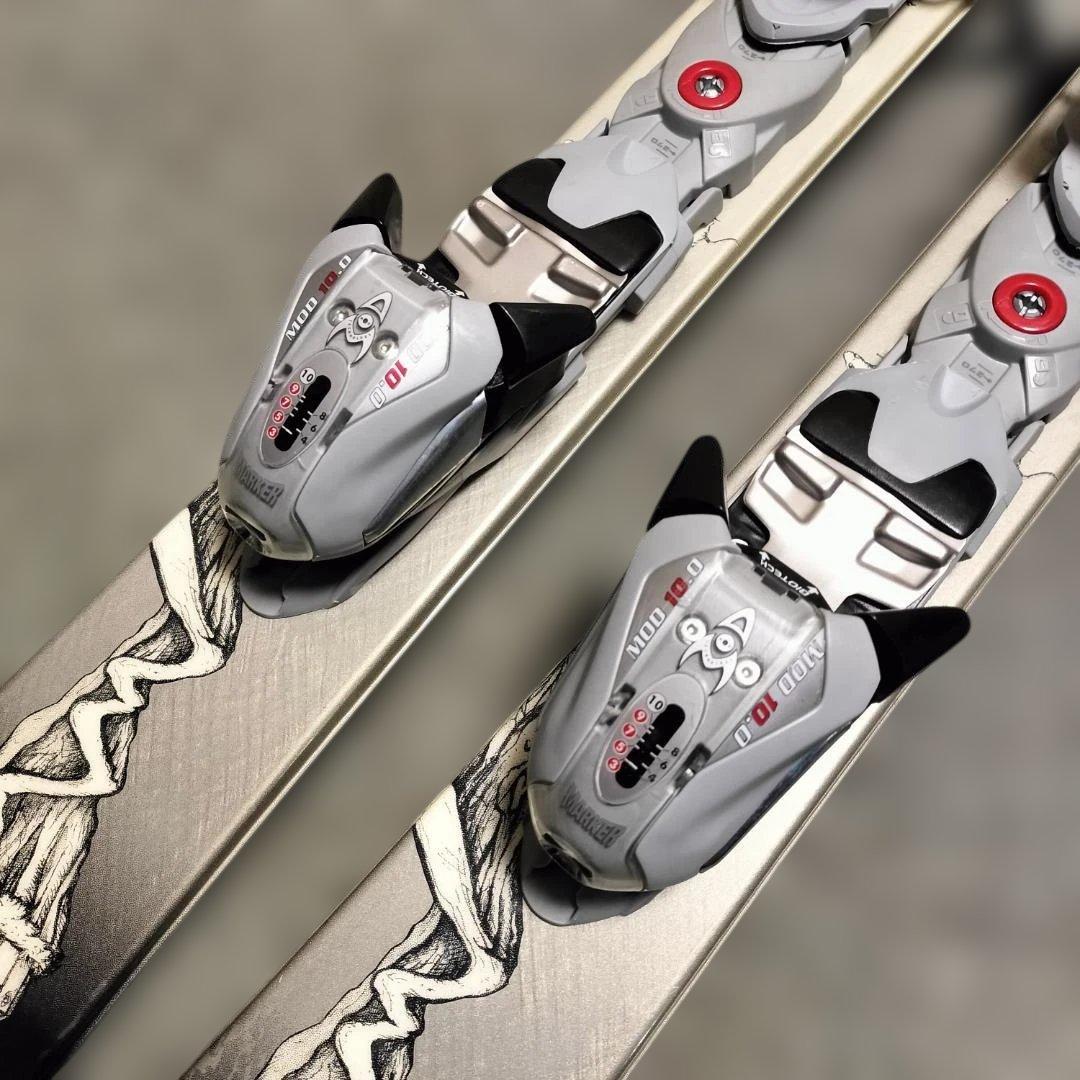 【希少 】K2 MIN ENEMY ミドルミッドスキー115cm セット