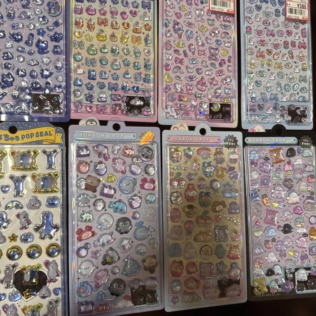 エンジェルブルー　スンスン　うるちゅるシール クーリアボンボンドロップシール