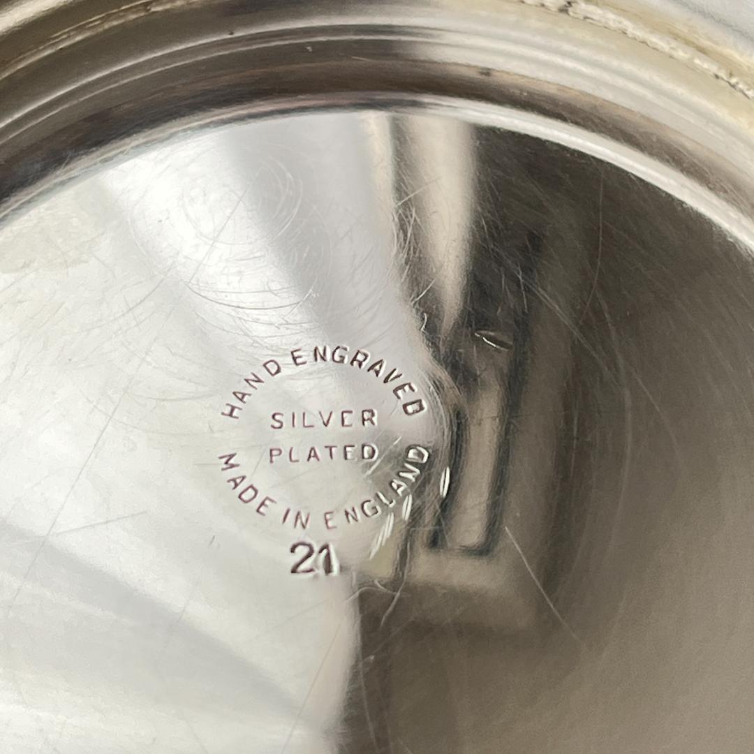 【英国】 パールとエングレイブのティーセット 3点 ティーポット