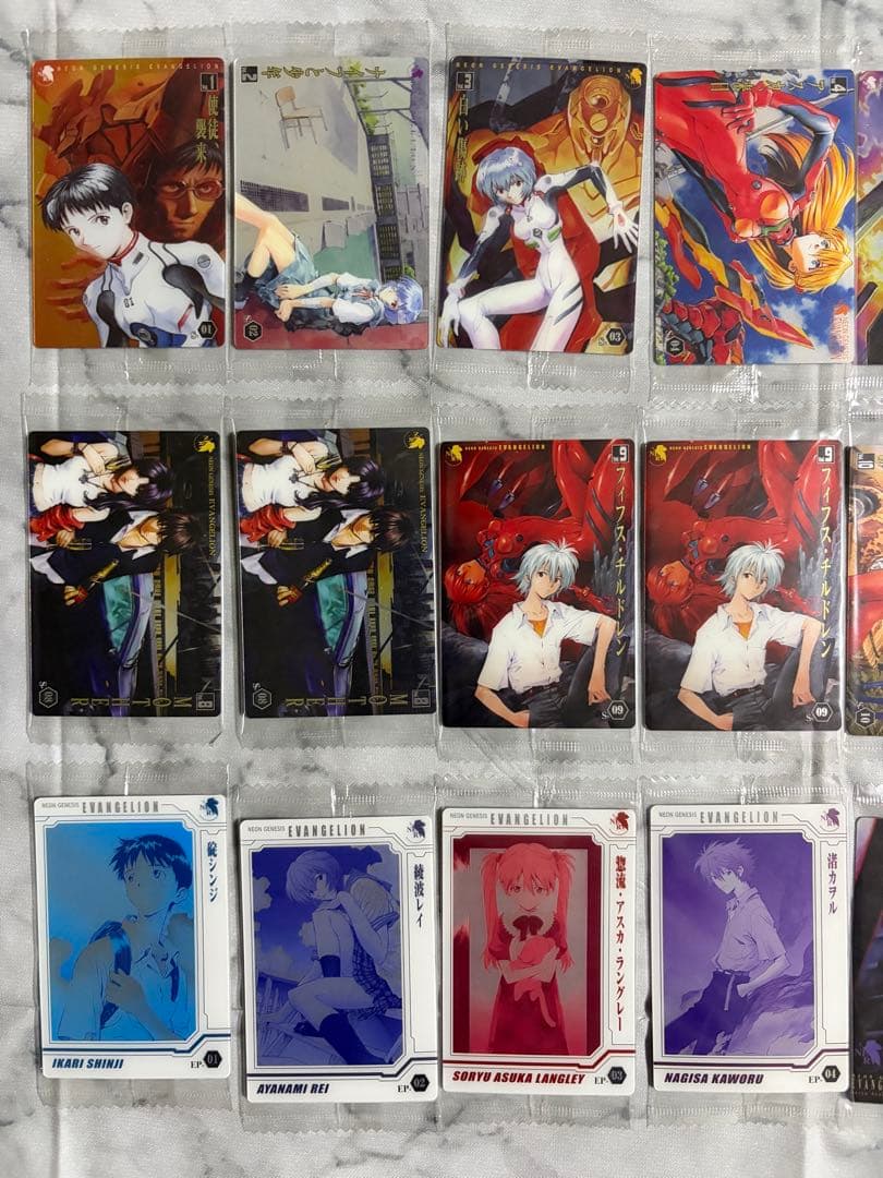 【未開封】エヴァンゲリオンウエハースカード　79枚　まとめ売り