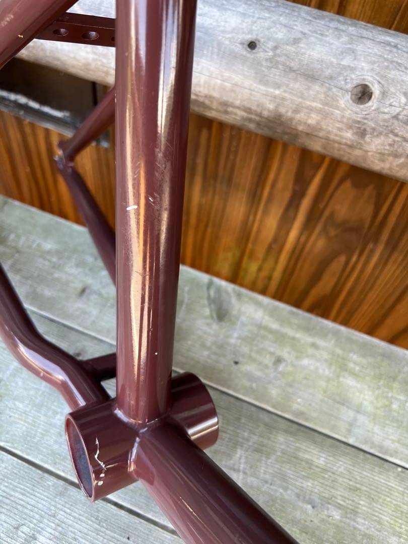 BMX フレーム LAMF SILVER FRAME 21”