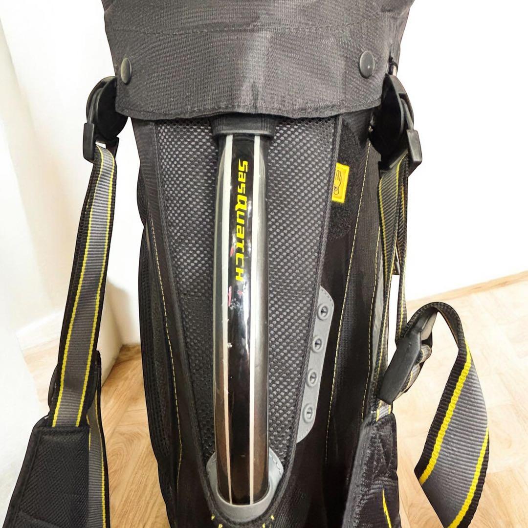 【廃盤希少】NIKE サスクワッチ スタンドキャディバッグ 14分割 軽量 黒