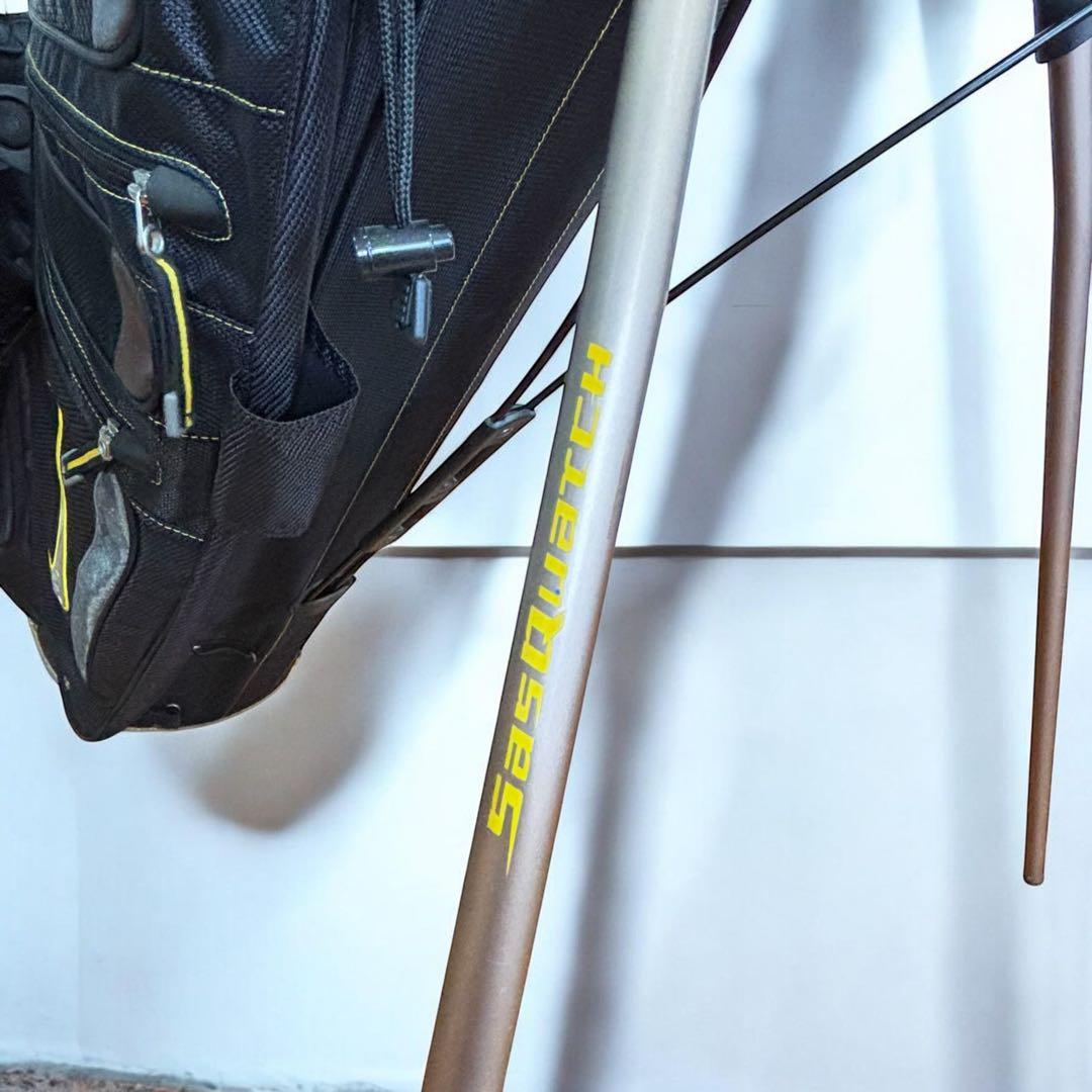 【廃盤希少】NIKE サスクワッチ スタンドキャディバッグ 14分割 軽量 黒