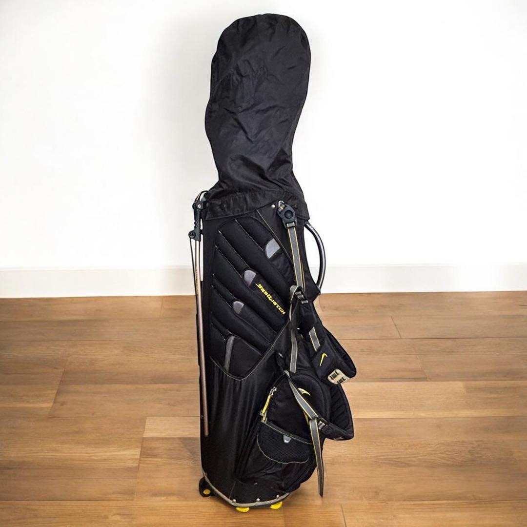 【廃盤希少】NIKE サスクワッチ スタンドキャディバッグ 14分割 軽量 黒