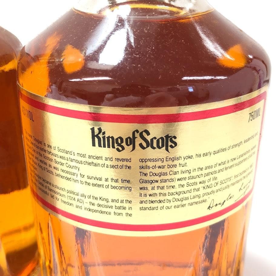 未開栓 King of Scots キングオブスコッツ 750ml 43％セット