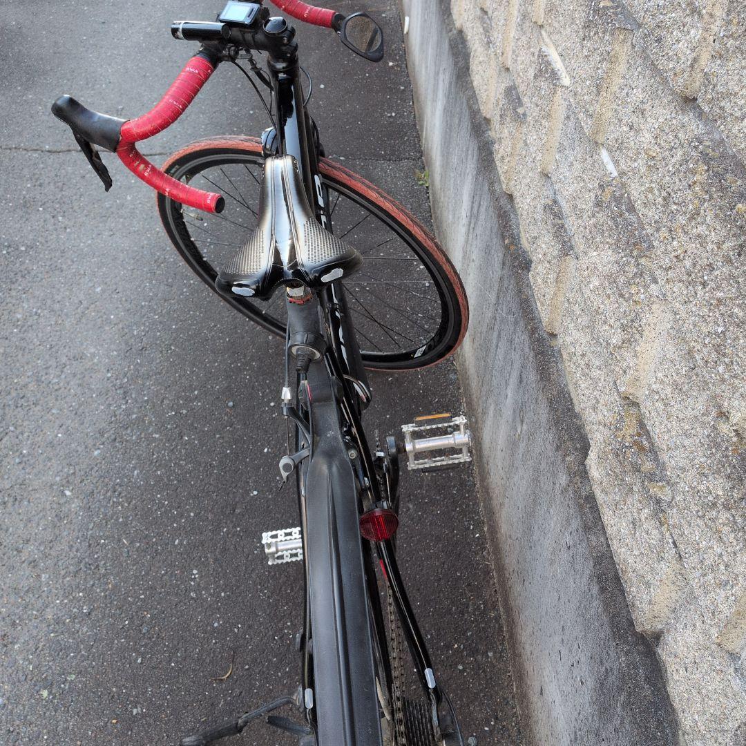 ANCHOR6 サイズ510 ロードバイク 黒赤　通勤仕様