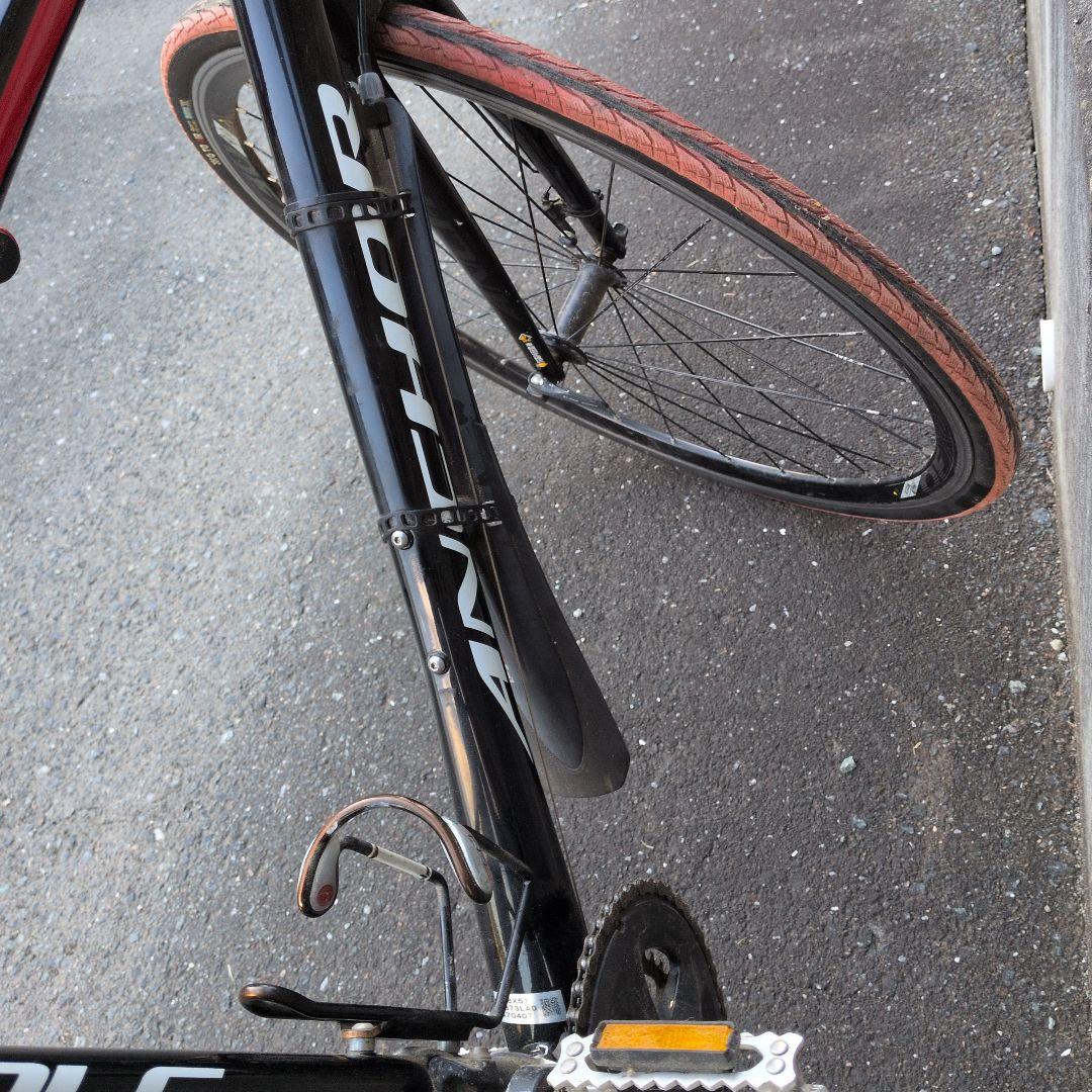 ANCHOR6 サイズ510 ロードバイク 黒赤　通勤仕様