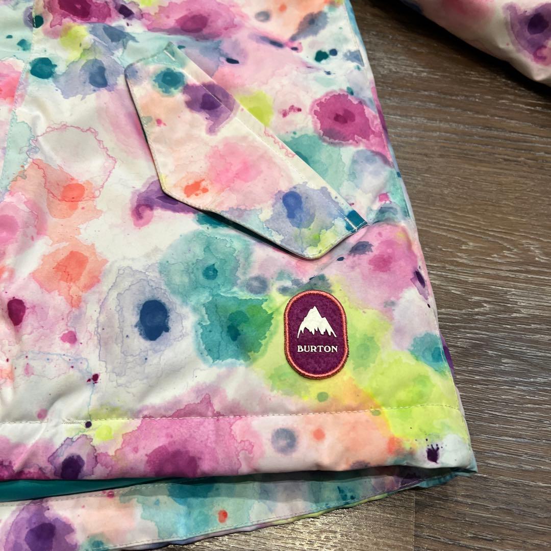 バートン　BURTON 子供用スノージャケット M 女の子　美品　子供