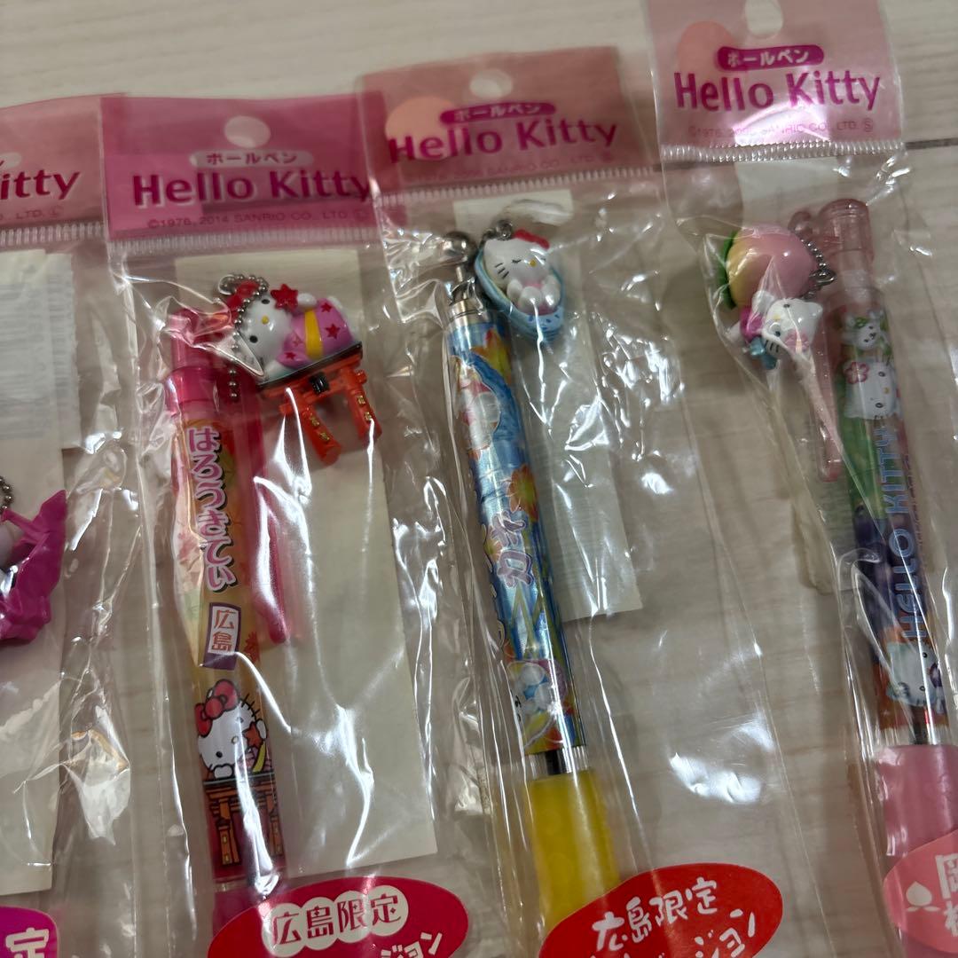 公*o様 Hello Kitty ご当地限定ボールペン9本・シャーペン1本【中国