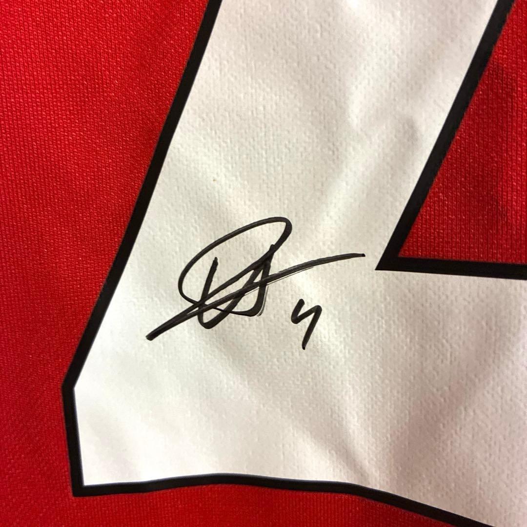 リヴァプール ファンダイク 直筆サイン入りユニフォーム 2020-21シーズン