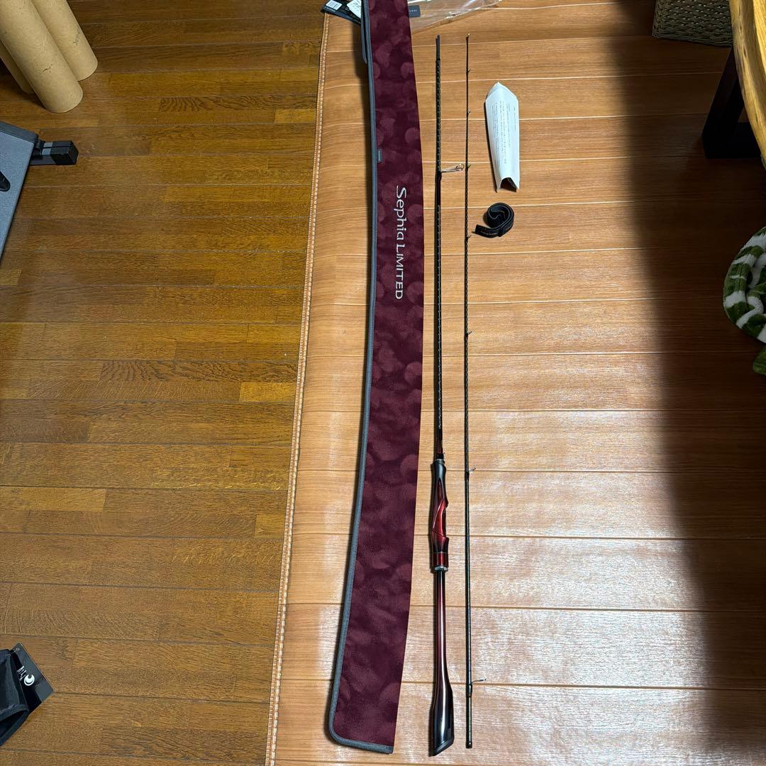 シマノ 25セフィアリミテッドS85ML+中古美品