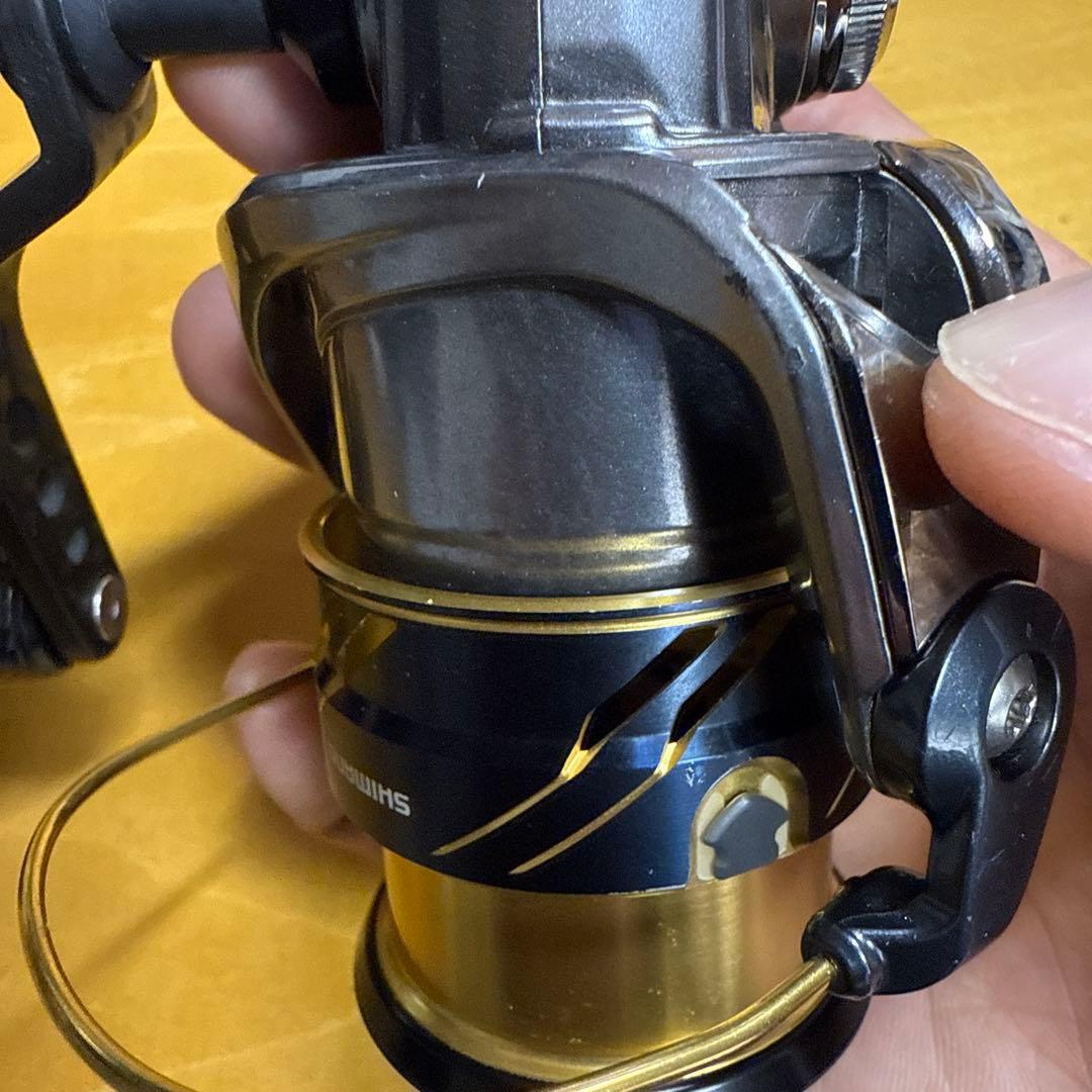 Vanquish 2500HGS スピニングリール　スタコンパワーハンドル付き