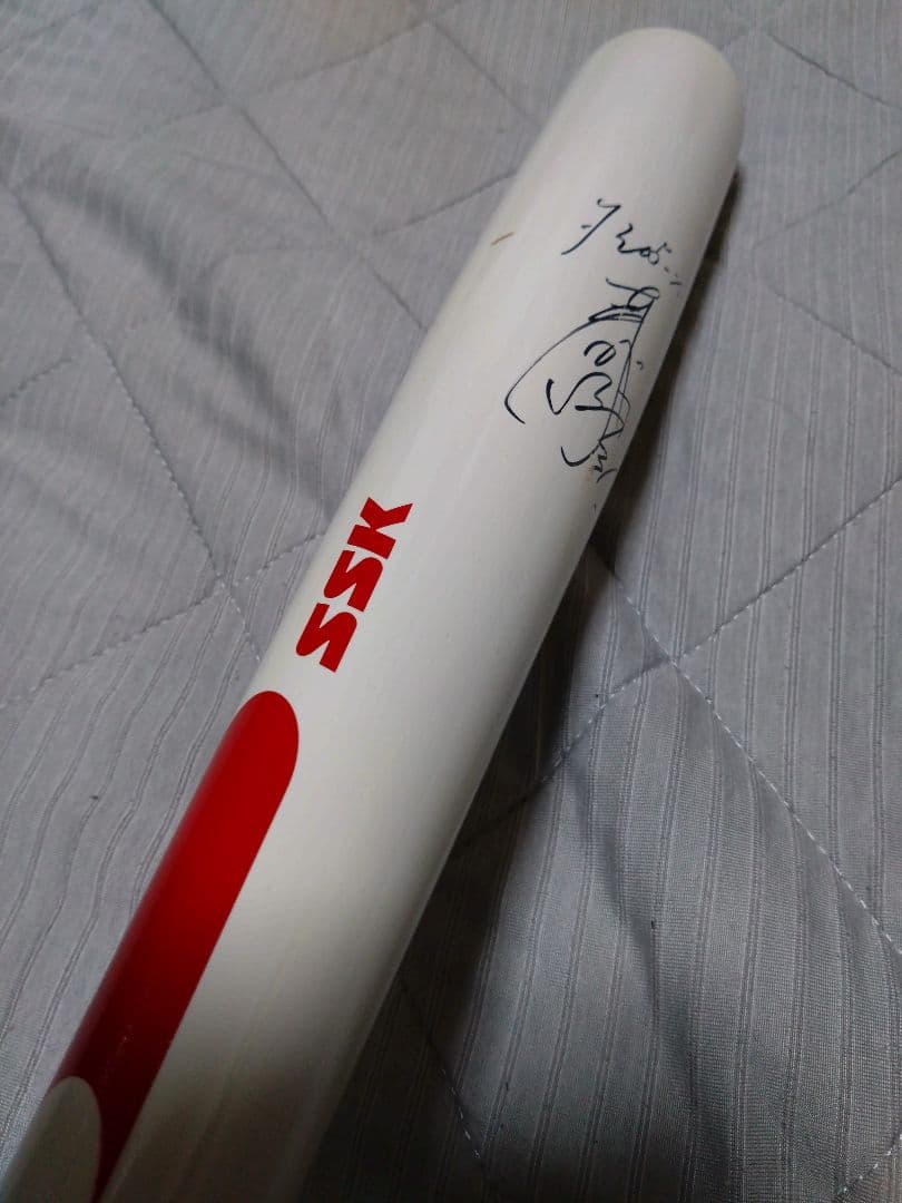 阪神タイガース林威助＃31 直筆サイン入SSK バット（正規品）