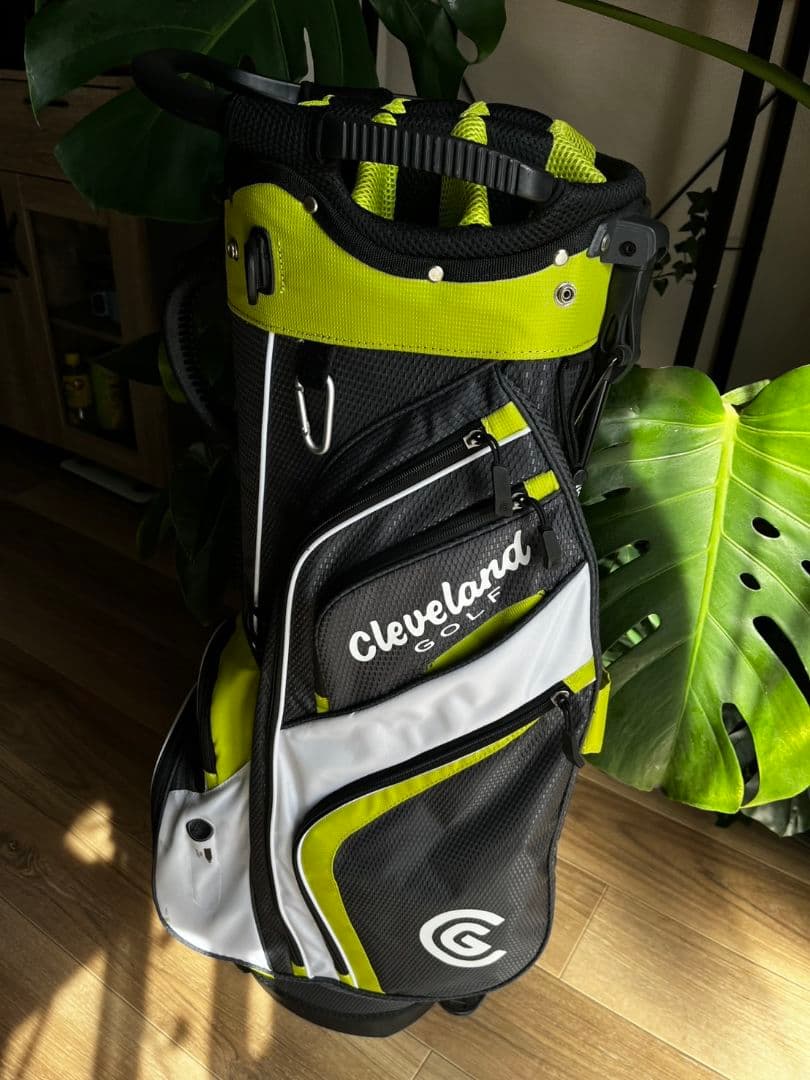 Cleveland Golf キャディバッグ ブラック/ライム