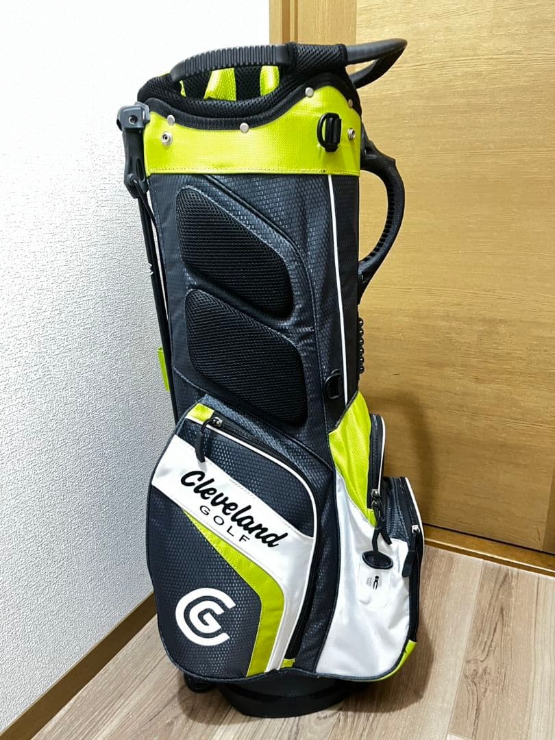 Cleveland Golf キャディバッグ ブラック/ライム