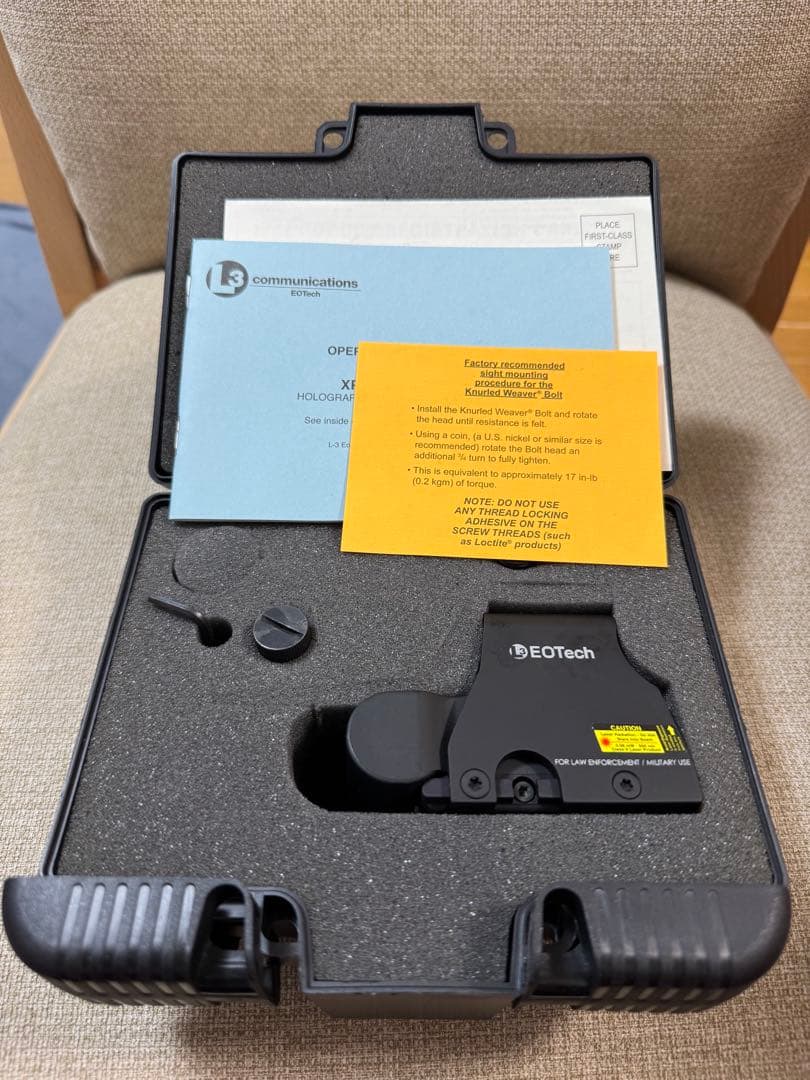 EOTech XPS3-0 ブラック　実物 旧ロゴ　美品