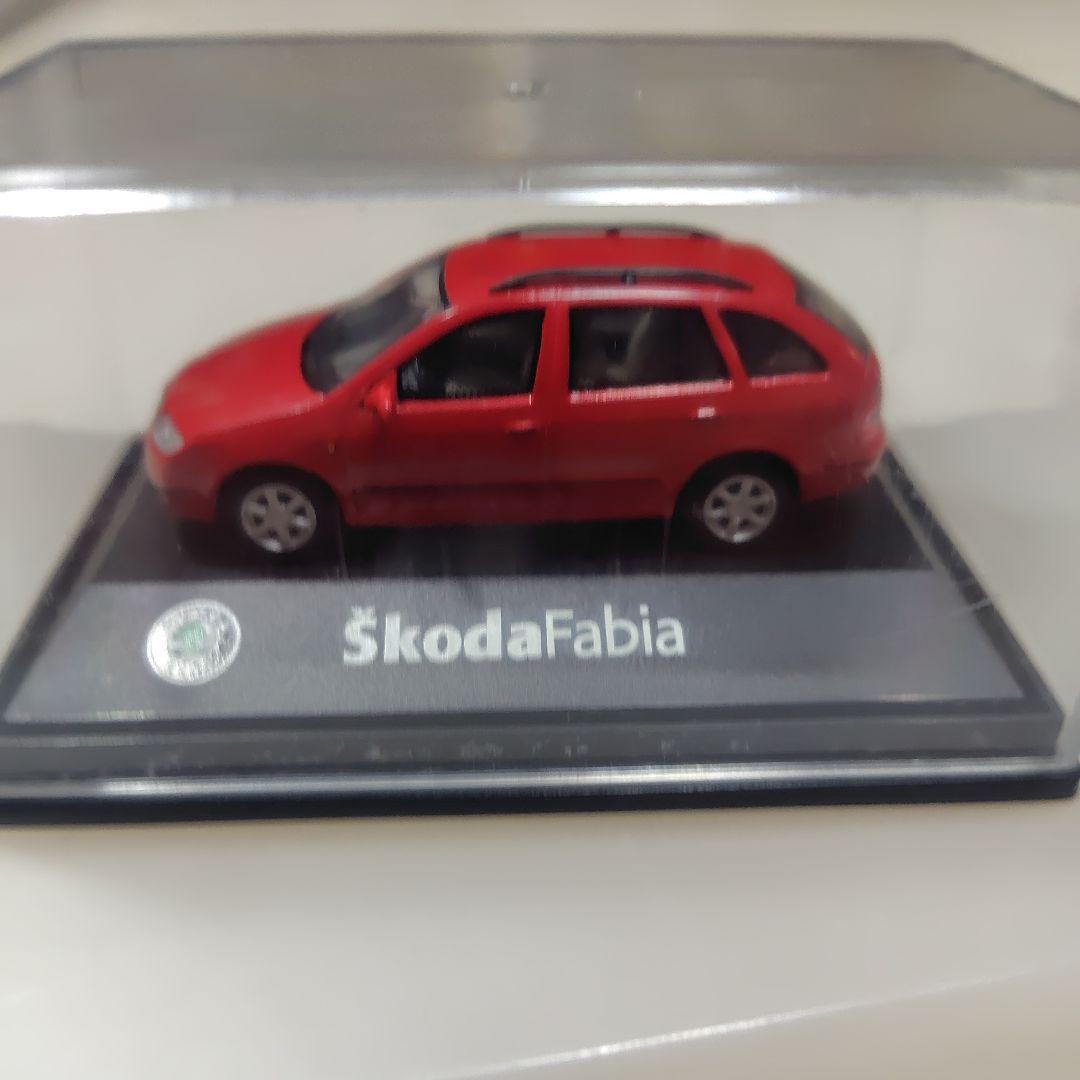 Škoda Fabia ② ミニカーセット 1/72