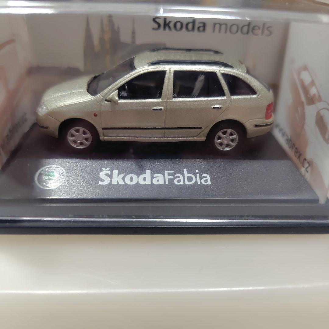Škoda Fabia ② ミニカーセット 1/72