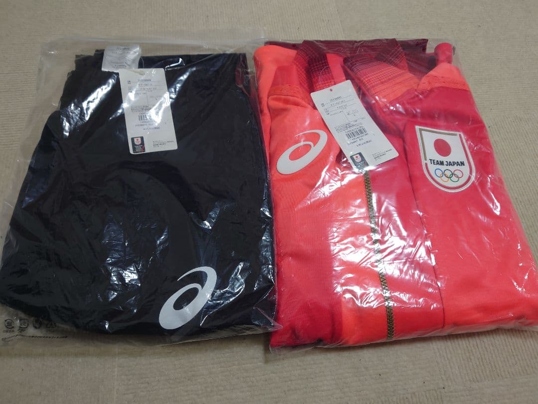 ASICS パリオリンピックポディウムジャケット上下L 2033B845