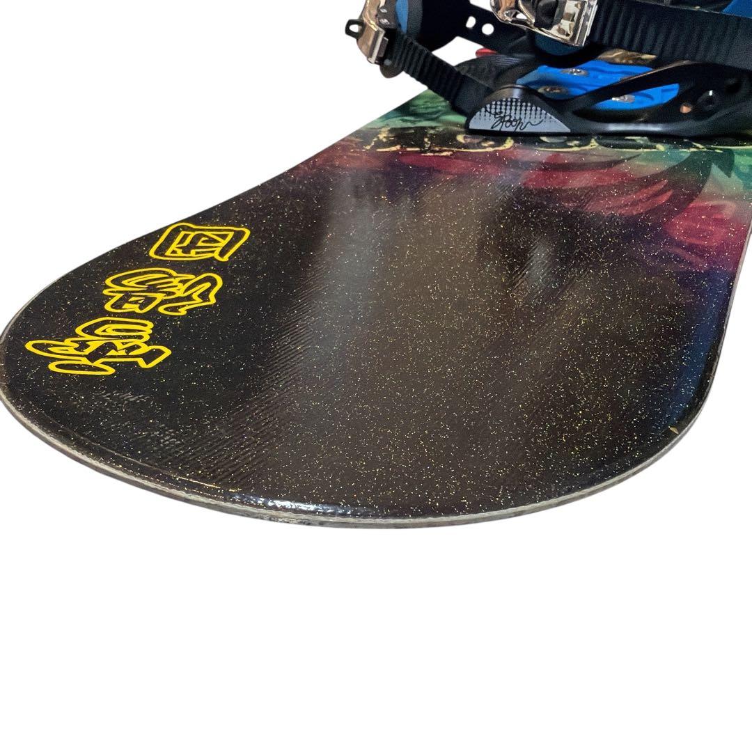 spoon　スノーボード　120㎝　ビンディング付き