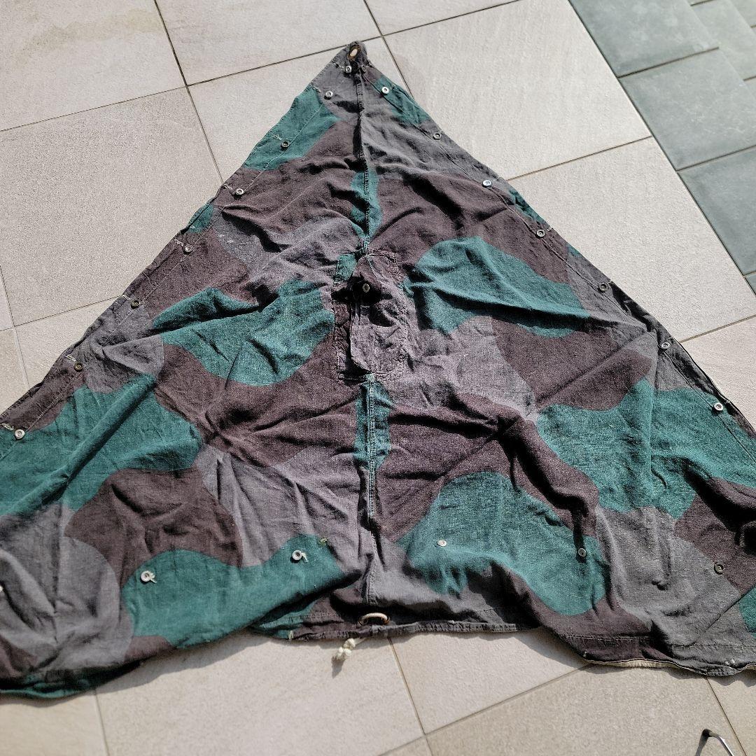 スウェーデン軍幕　三色　ビンテージ