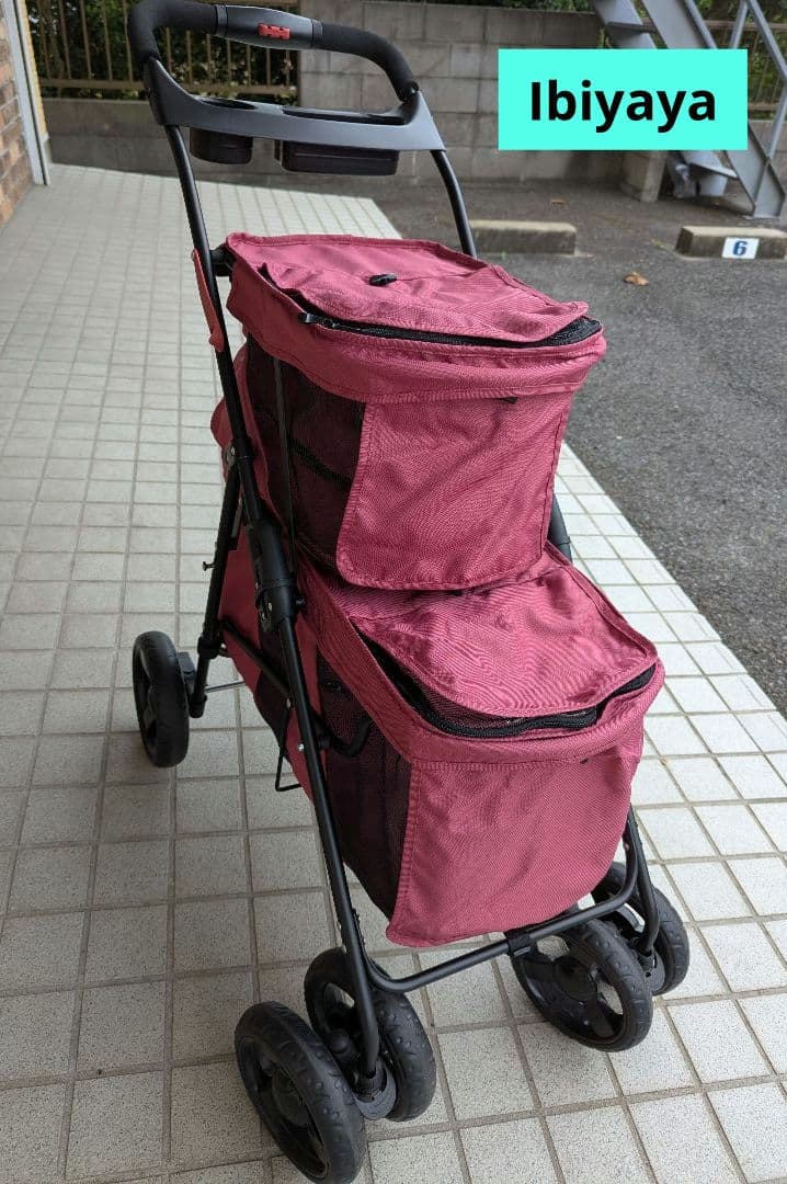 専用　イビヤヤ　Ibiyaya　2段ペットカート　折りたたみ
