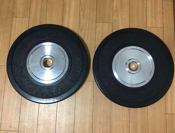 ② GYMWAY バンパープレート 20kg 1枚