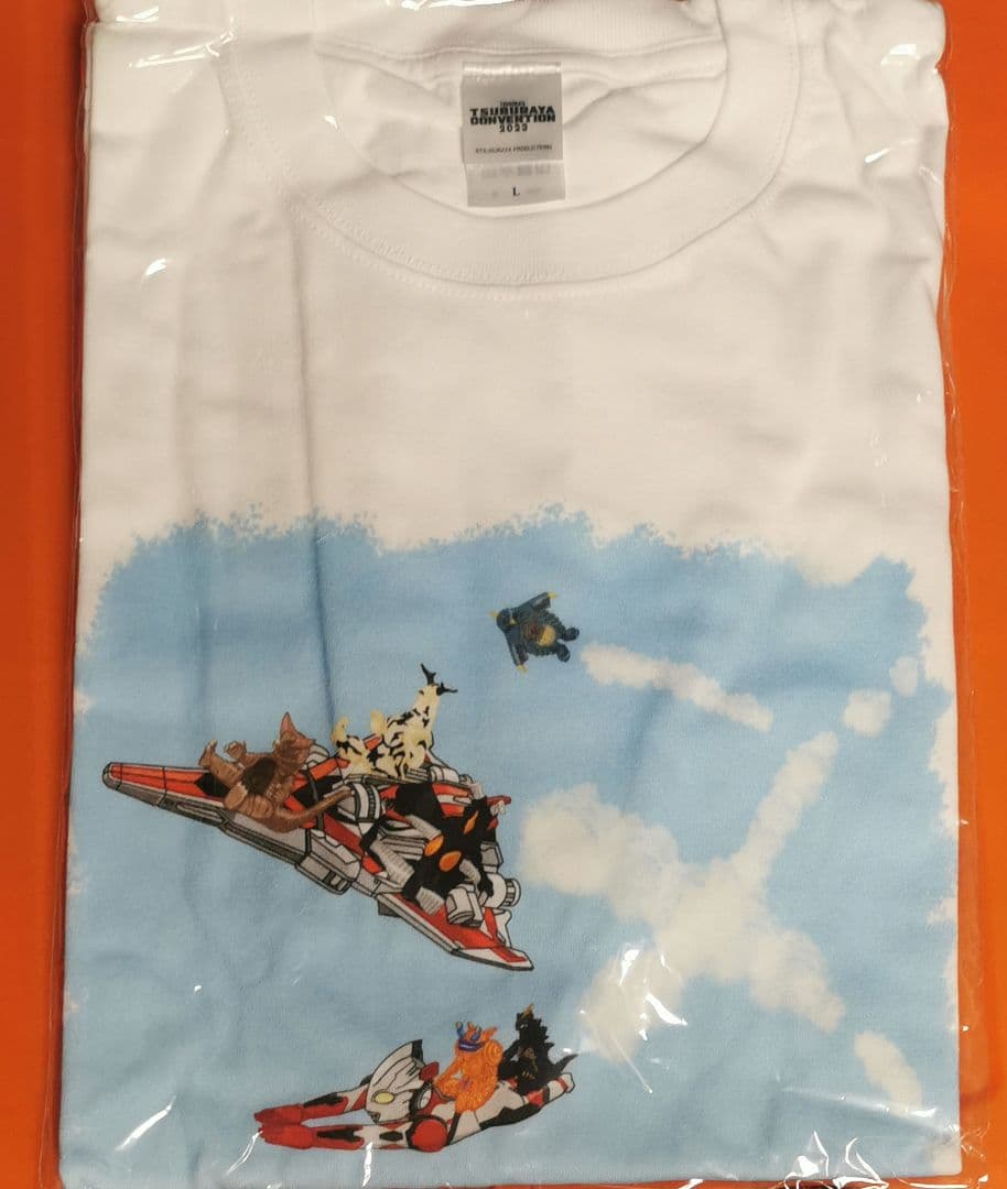 ウルトラマンエックス　ツブコン2023限定　オリジナルデザインTシャツ　L未開封