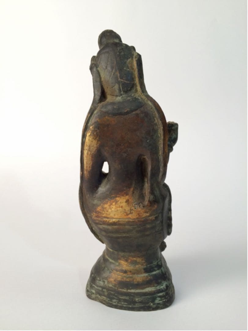 『新羅仏 』弥勒菩薩 (半跏思惟座像　李朝　朝鮮美術　仏教美術)