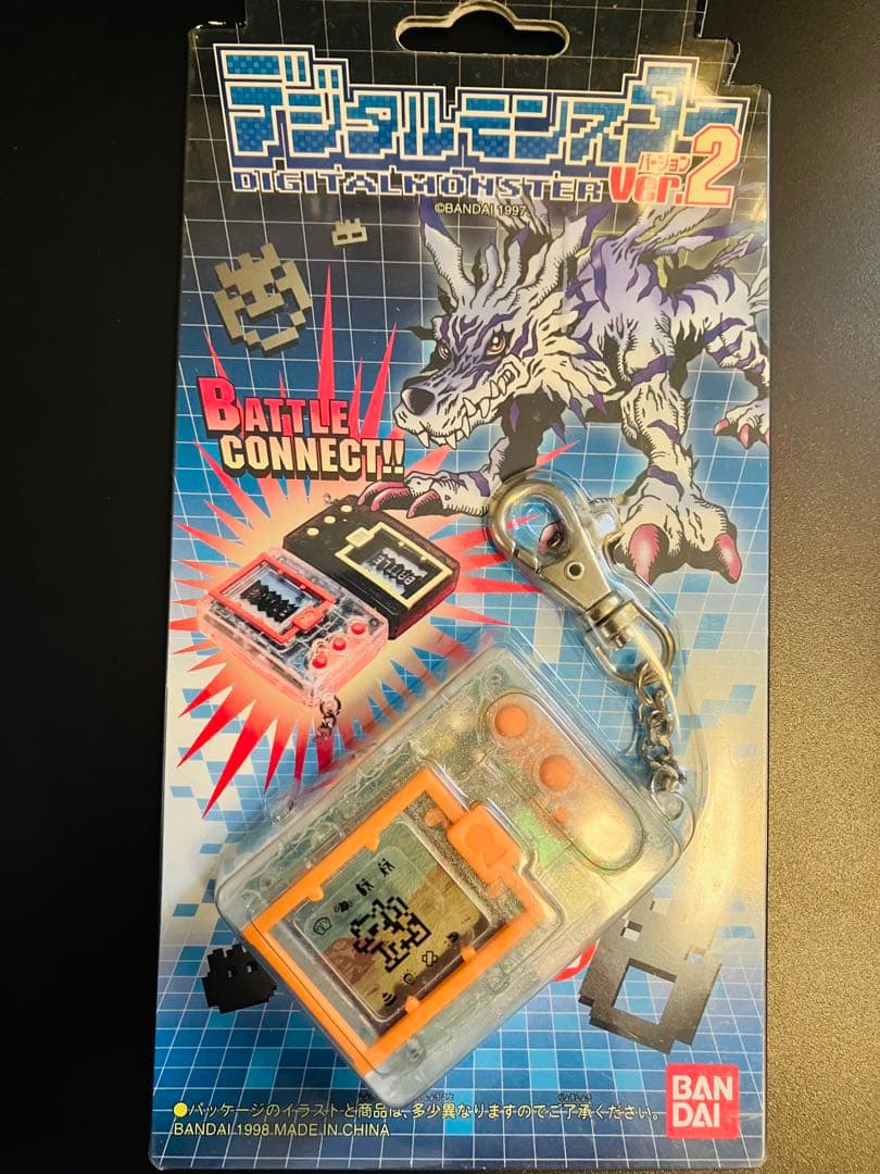 未開封 デジタルモンスター 1997 デジモン クリアオレンジ