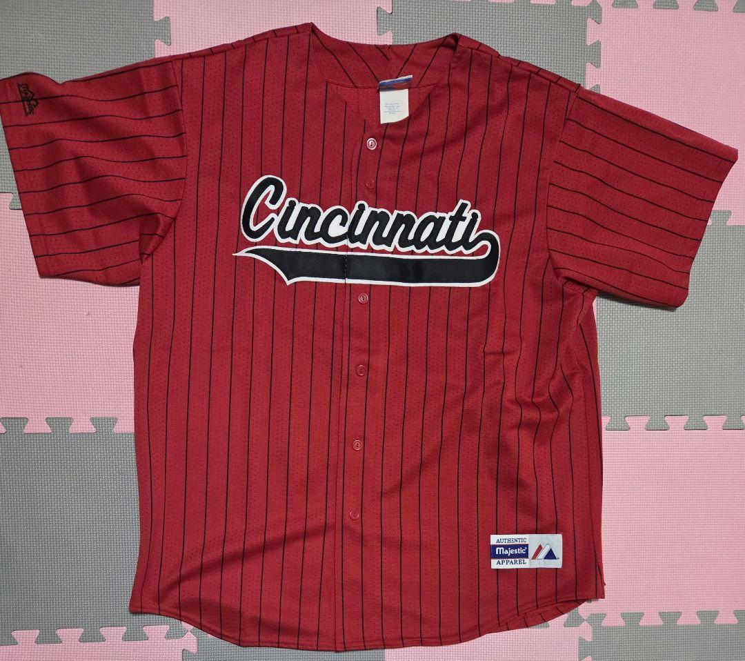 シンシナティ・レッズ　マジェスティック　ユニフォーム　レトロ
