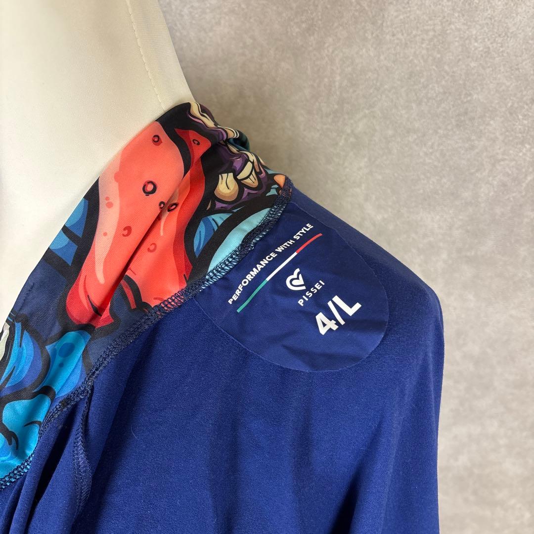 PISEI 長袖　裏起毛　ピセイ日本未発売柄　メンズL