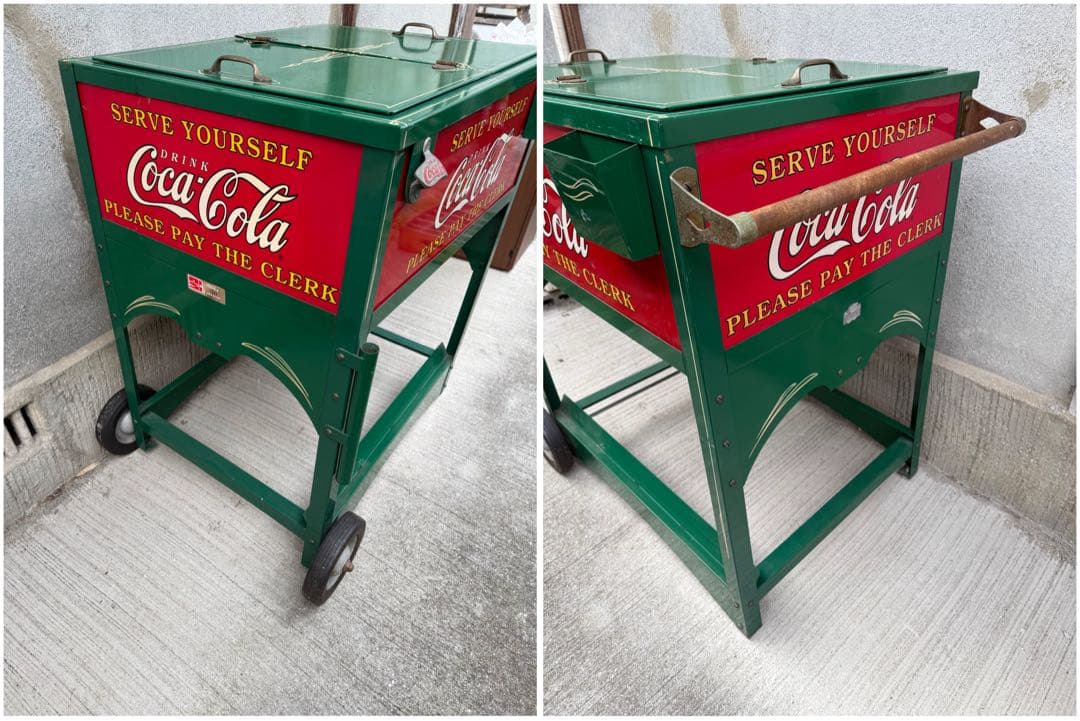 【O-2106】コカコーラ セールスカーゴ クーラーボックス アメリカ製