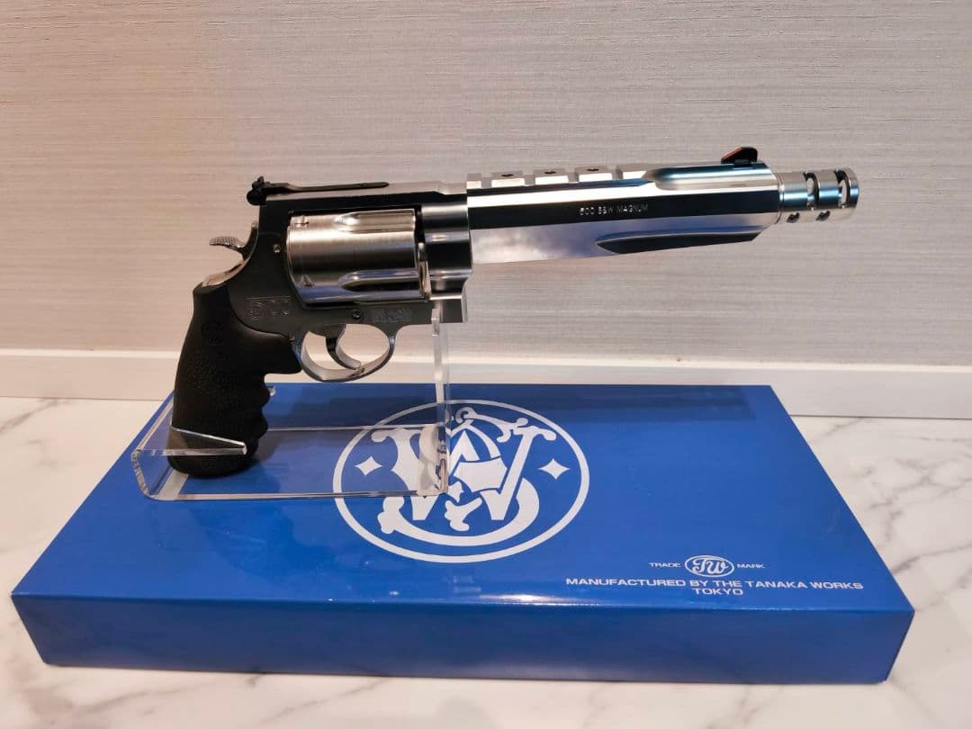 タナカワークス S＆W M500 ステンレスフィニッシュ ver2　ASGK適合