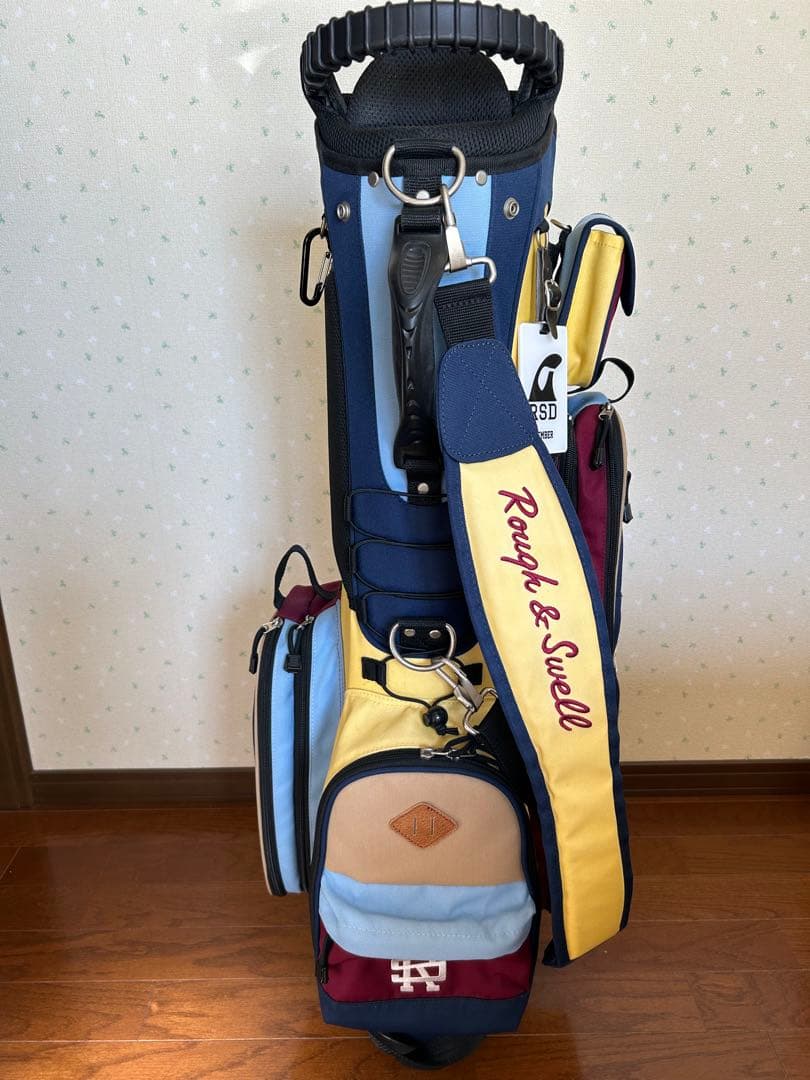 【ちゃあ】rough & swell スタンドキャディバッグ