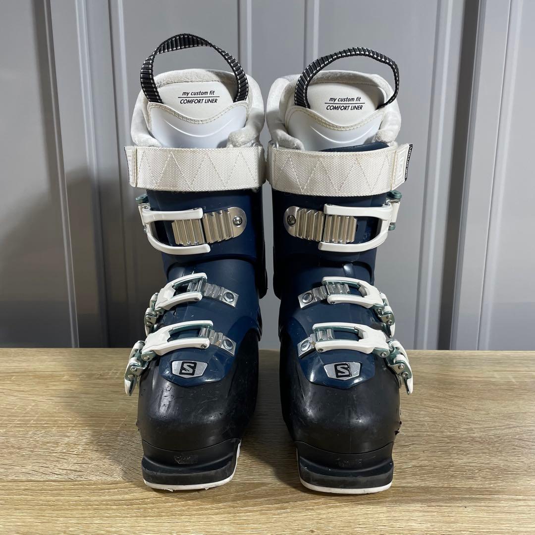 VOLKL151cm SALOMON24/24.5cmストック付きスキーセット