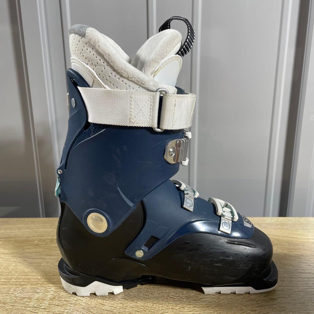 VOLKL151cm SALOMON24/24.5cmストック付きスキーセット