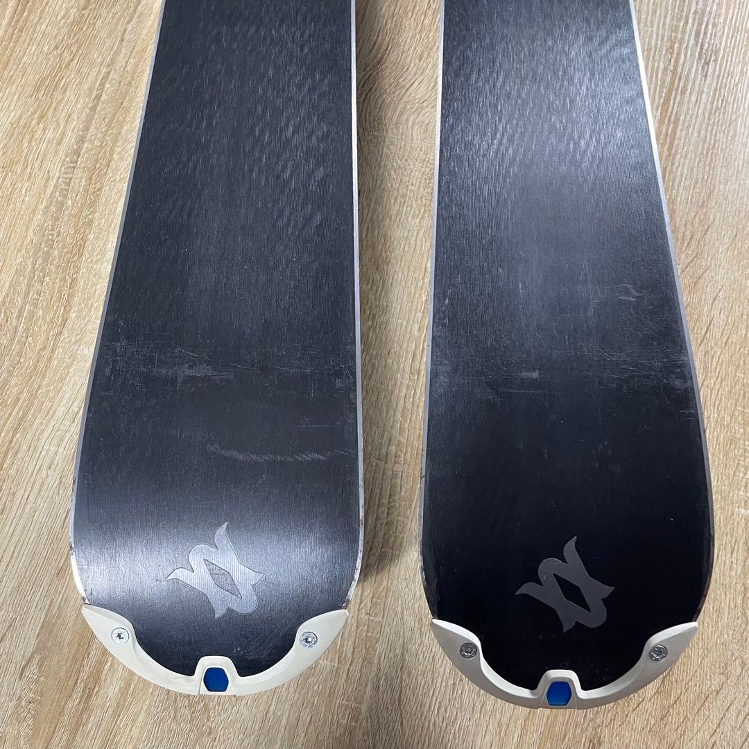 VOLKL151cm SALOMON24/24.5cmストック付きスキーセット