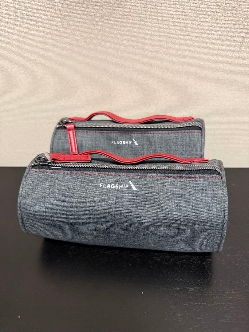 アメリカン航空ビジネスクラス　パジャマ&FLAGSHIP トラベルポーチ