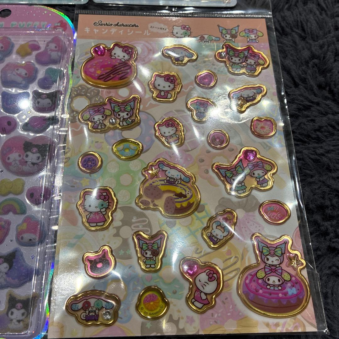 正規品　ボンボンドロップ　コットンパフィー　他　　　キャンディシール　9枚セット