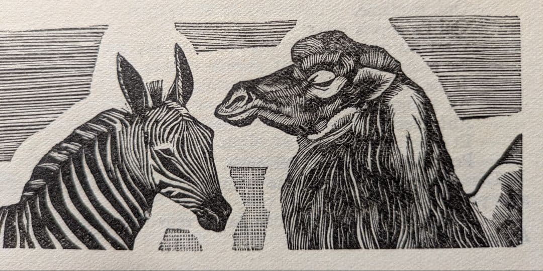 ラスト1点　Aa藤田嗣治の木版画　1925年制作