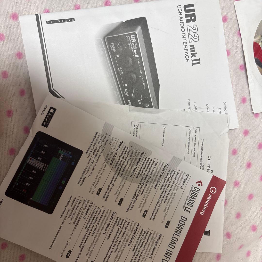 Steinberg UR 22 mk II オーディオインターフェイス