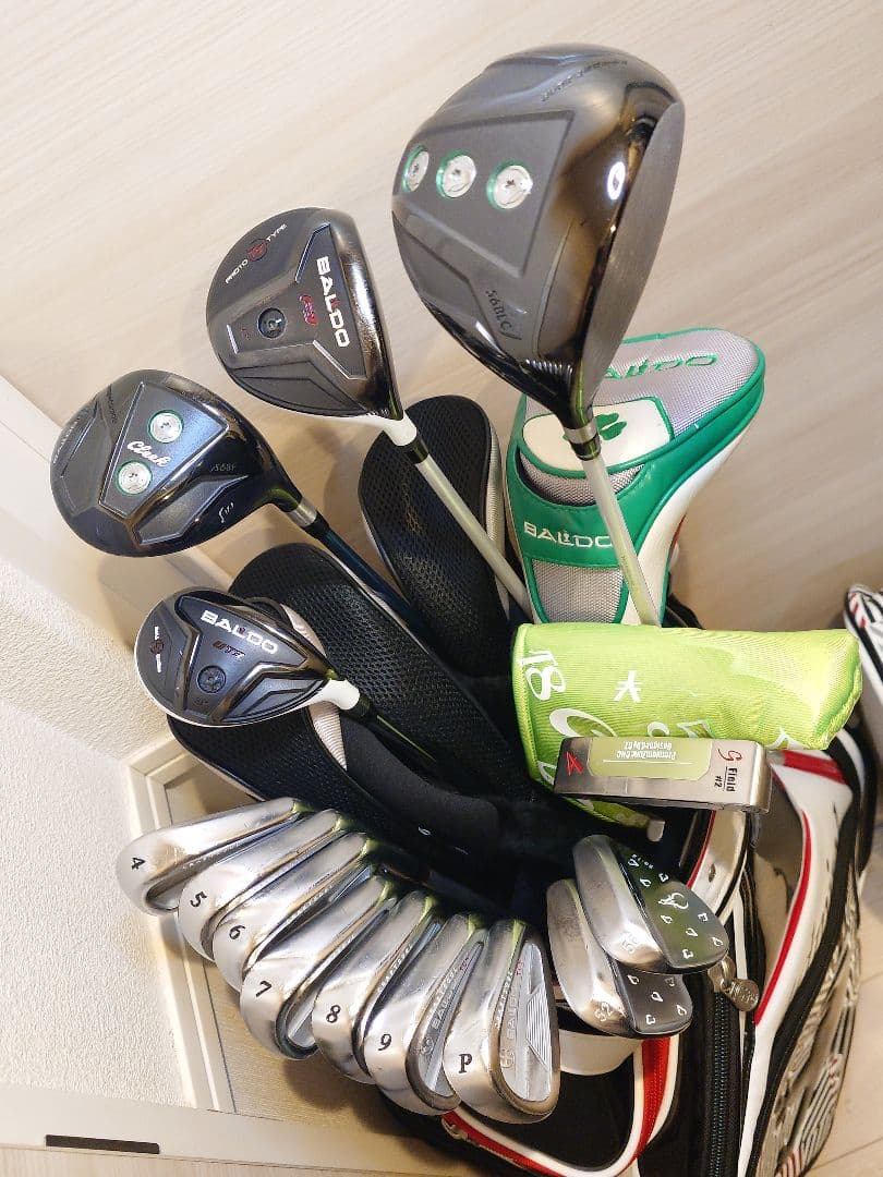 バルド メンズゴルフクラブセット アドミラルキャディバック付 BALDO